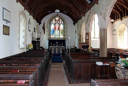 Newton St Petrock - The Nave